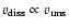 $v_{{\rm diss}} \propto v_{{\rm rms}}$