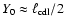 ${Y}_{{\rm0}} \approx
\ell_{{\rm cdl}} / 2$