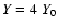 ${Y} = 4~{Y}_{{\rm 0}}$