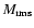 $M_{{\rm rms}}$