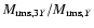 $ M_{{\rm rms,3}Y} / M_{{\rm rms,}Y}$