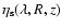 $\eta_{\rm s}(\lambda,R,z)$
