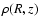 $\rho(R, z)$