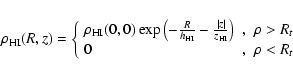 \begin{displaymath}\rho_{\rm HI}(R,z)=
\left\{
\begin{array}{lll}
\rho_{\rm HI}...
...ho>R_{t}$ }\\
0 &, & \mbox{$\rho<R_{t}$ }
\end{array}\right.
\end{displaymath}