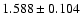 $1.588 \pm 0.104$