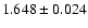 $1.648 \pm 0.024$