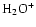 $\rm H_2O^+$