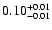 $\rm0.10^{+0.01}_{-0.01}$