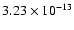 $3.23\times10^{-13}$