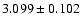 $3.099\pm0.102$