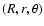 $(R,r,\theta)$