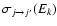 $\sigma_{j\rightarrow j^{\prime}}(E_k)$