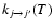 $k_{j\rightarrow j^{\prime}}(T)$