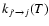 $k_{j^{\prime}\rightarrow j}(T)$