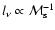 $l_\nu \propto {\cal M}_{\rm s}^{-1}$