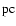 $\rm {pc}$