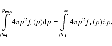 \begin{displaymath}\int\limits_{p_{{\rm inj}} }^{p_{{\rm max}} } {4\pi p^2 f_{\r...
...ts_{p_{{\rm inj}} }^\infty {4\pi p^2 f_{\rm m} (p){\rm d}p},
\end{displaymath}