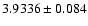$3.9336\pm0.084$