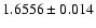 $1.6556\pm0.014$