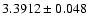 $3.3912\pm0.048$