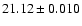 $21.12\pm0.010$