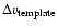 $\Delta \varv_{{\rm template}}$
