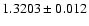 $1.3203\pm0.012$
