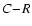 $C\!-\!R$