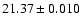$21.37\pm0.010$
