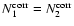 $N_1^{\rm corr}=N_2^{\rm corr}$