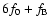 $6f_0+f_{\rm B}$
