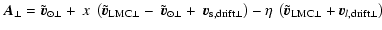 $\displaystyle {\vec A}_\perp={{\tilde{\vec{v}}}_{\odot\perp}}+
~x~\left({\tilde...
...ft({\tilde{\vec{v}}}_{{\rm LMC}\perp} +
{{\vec{v}}}_{l,{\rm drift}\perp}\right)$