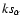 $ks_\alpha$