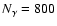 $N_{\gamma}=800$