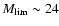 $M_{\rm lim}\sim24$
