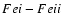 $Fe {\sc i}-Fe {\sc ii}$