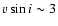 $v\sin i\sim3$