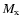 $M_{\rm x}$