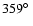 $359\hbox{$^\circ$ }$