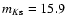 $m_{K{\rm s}}=15.9$