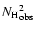 ${N_{\rm H}}_{{\rm obs}}^2$
