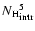 ${N_{\rm H}}_{{\rm intr}}^5$
