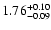 $\rm 1.76^{+0.10}_{-0.09}$