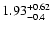 $\rm 1.93^{+0.62}_{-0.4}$