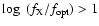 $\log~(f_{\rm X}/f_{{\rm opt}})>1$