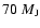 $70~M_{\rm J}$