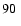 $90\;$
