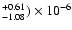 $_{-1.08}^{+0.61})
\times10^{-6}$