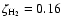 $\zeta_{\rm H_2} = 0.16$