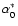 $\alpha^*_0$